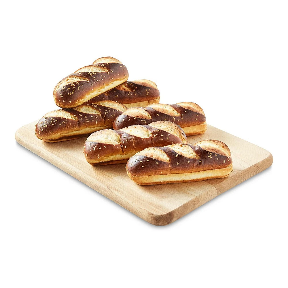 La Fournée Dorée Soft Bretzel Buns, 6 pieces, 400 g total