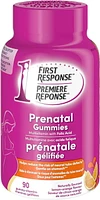 First Response Prenatal Gummy Multivitamin with Folic Acid, 90 prenatal gummies  (45 day supply)