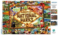 Buffalo Games - Americana - America's National Parks - 500 Piece Jigsaw Puzzle