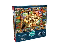 Buffalo Games - Americana - America's National Parks - 500 Piece Jigsaw Puzzle