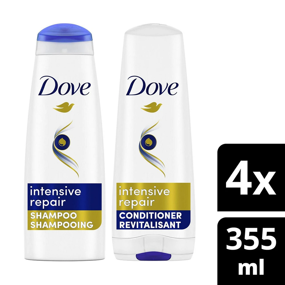 Dove with Bio-Nourish complex Intensive Repair Shampoo & Conditioner