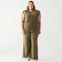 DV Haut ample S/S à cordon de serrage