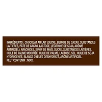 SNICKERS, barre choc. au lait et arachides, grand format 2 morc., 93 g Contient une (1) barre SNICKERS grand format de 93 g.