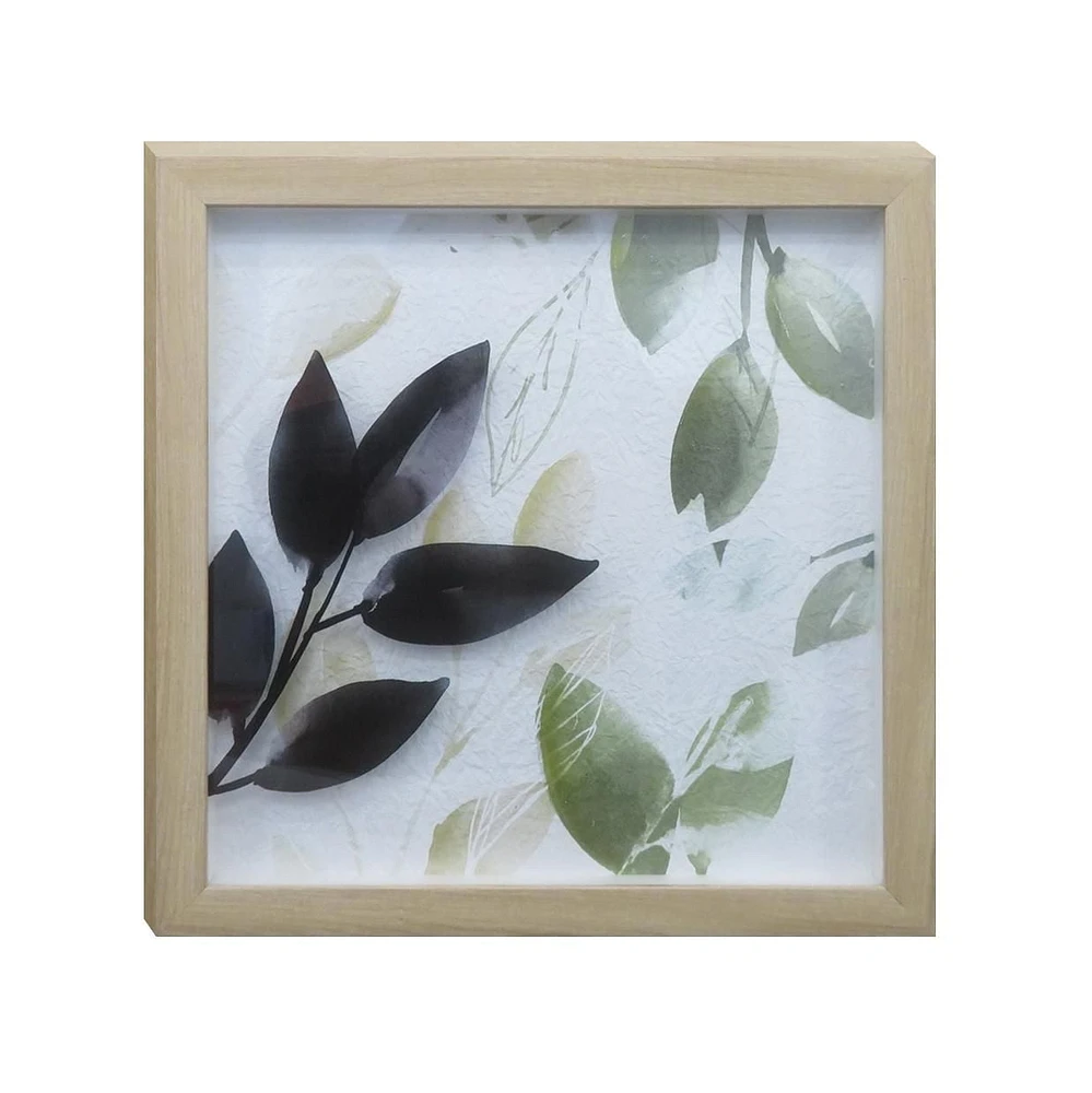 12x12 Green Leaves