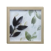 12x12 Green Leaves