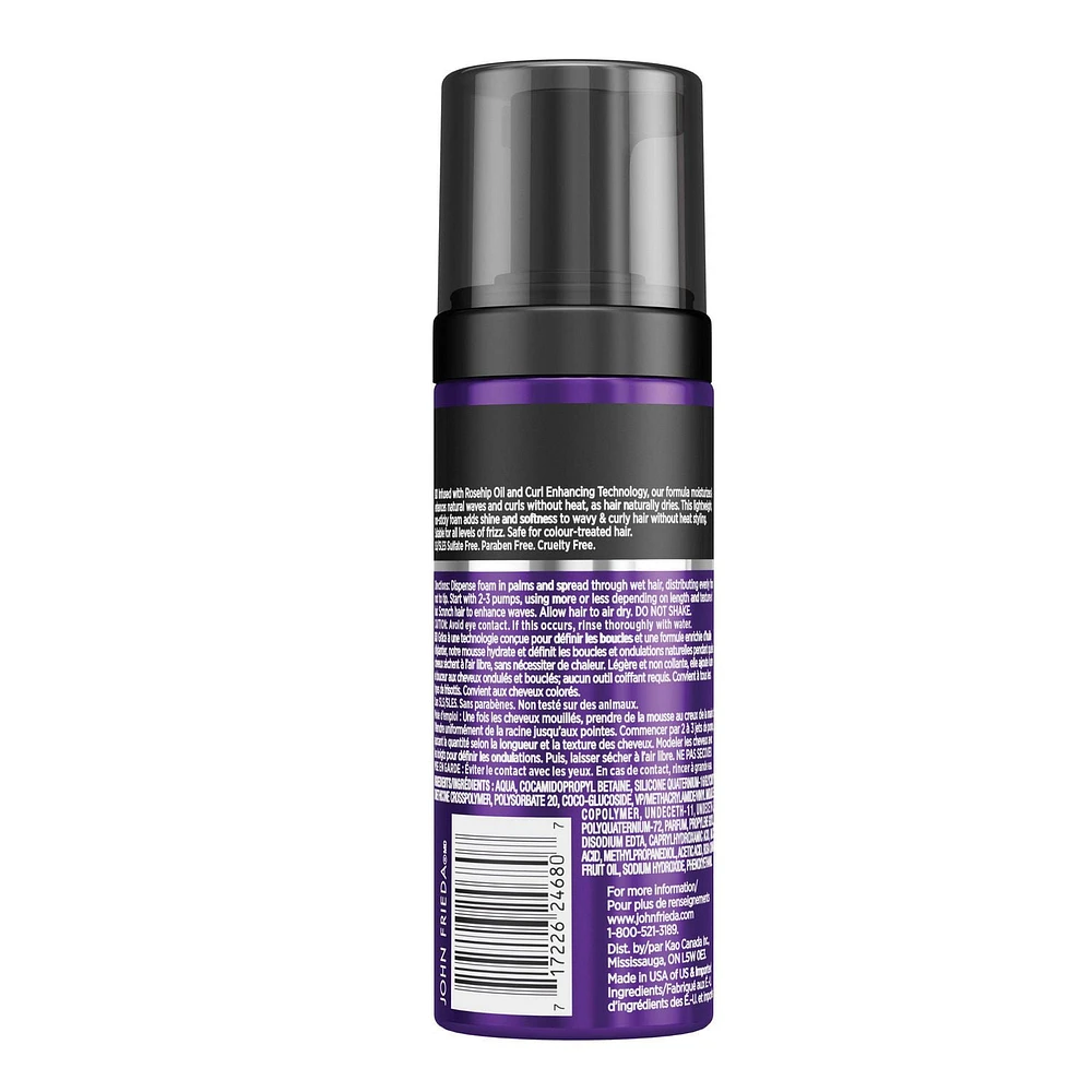 John Frieda Frizz Ease Dream Curls Air Dry Waves Styling Foam, 150 mL