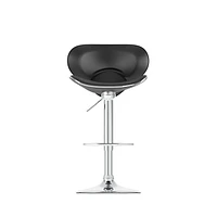 Marcus Curved Form Fitting Upholstered  Adjustable Barstools - Set of 2