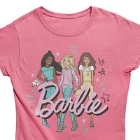 Barbie Toddler Girl's short sleeve tee shirt.