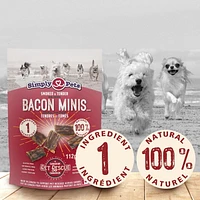 PRODUIT DU CANADA - Simply Pets 100 % Naturel Bacon Minis Tendres et Fumées Gâteries pour chien