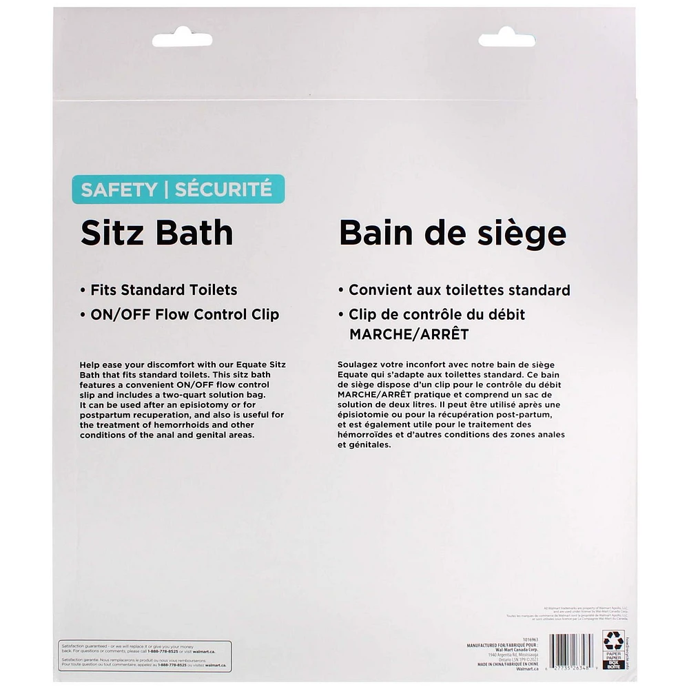 Equate Safety Sitz Bath