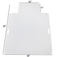 Mainstays Chair Mat for Flooring, Gripper backing Chair Mat