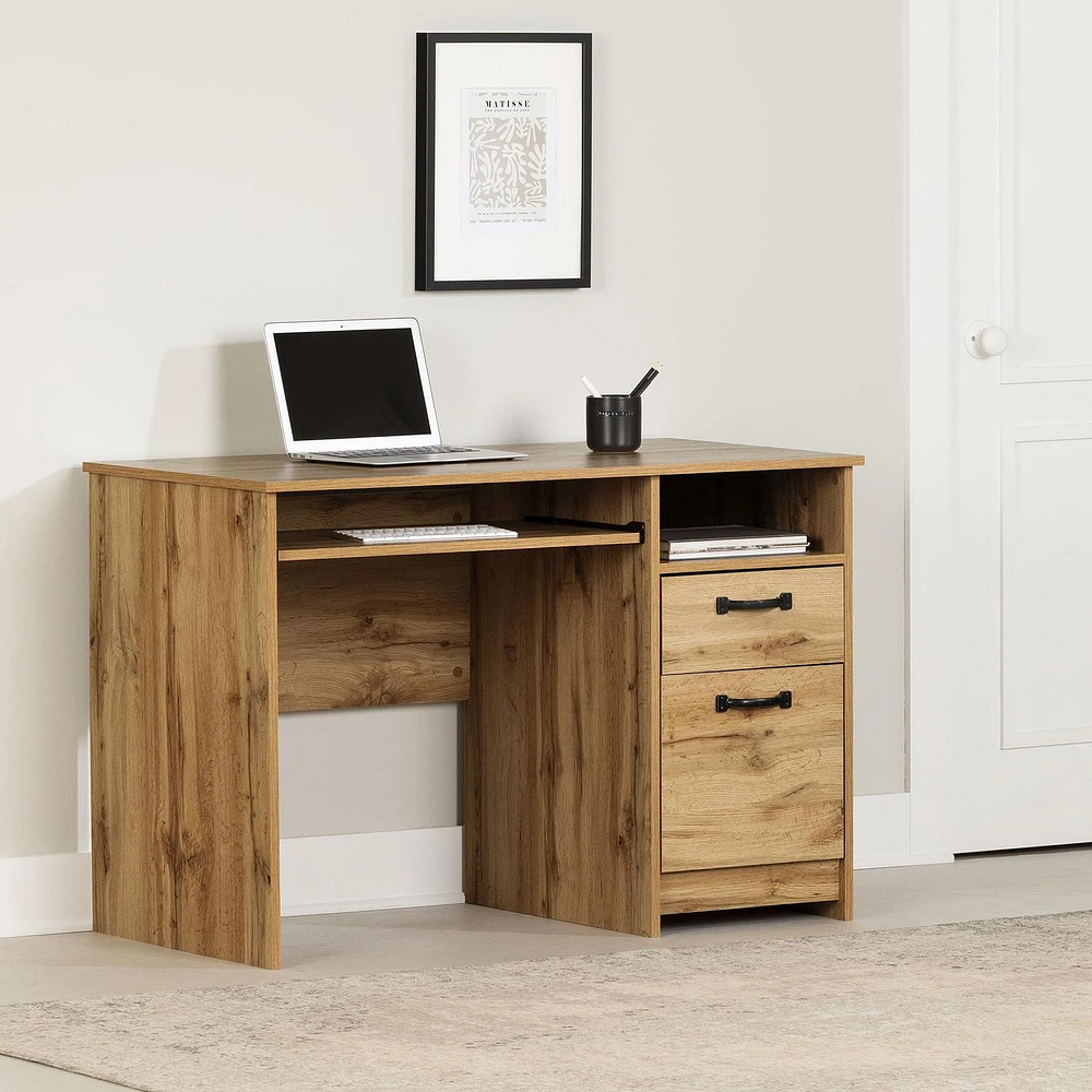 South Shore Tassio Desk Nordik Oak