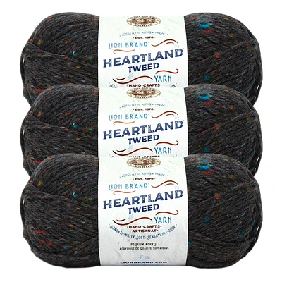 Lion Brand Yarn Heartland Yarn 3Pack