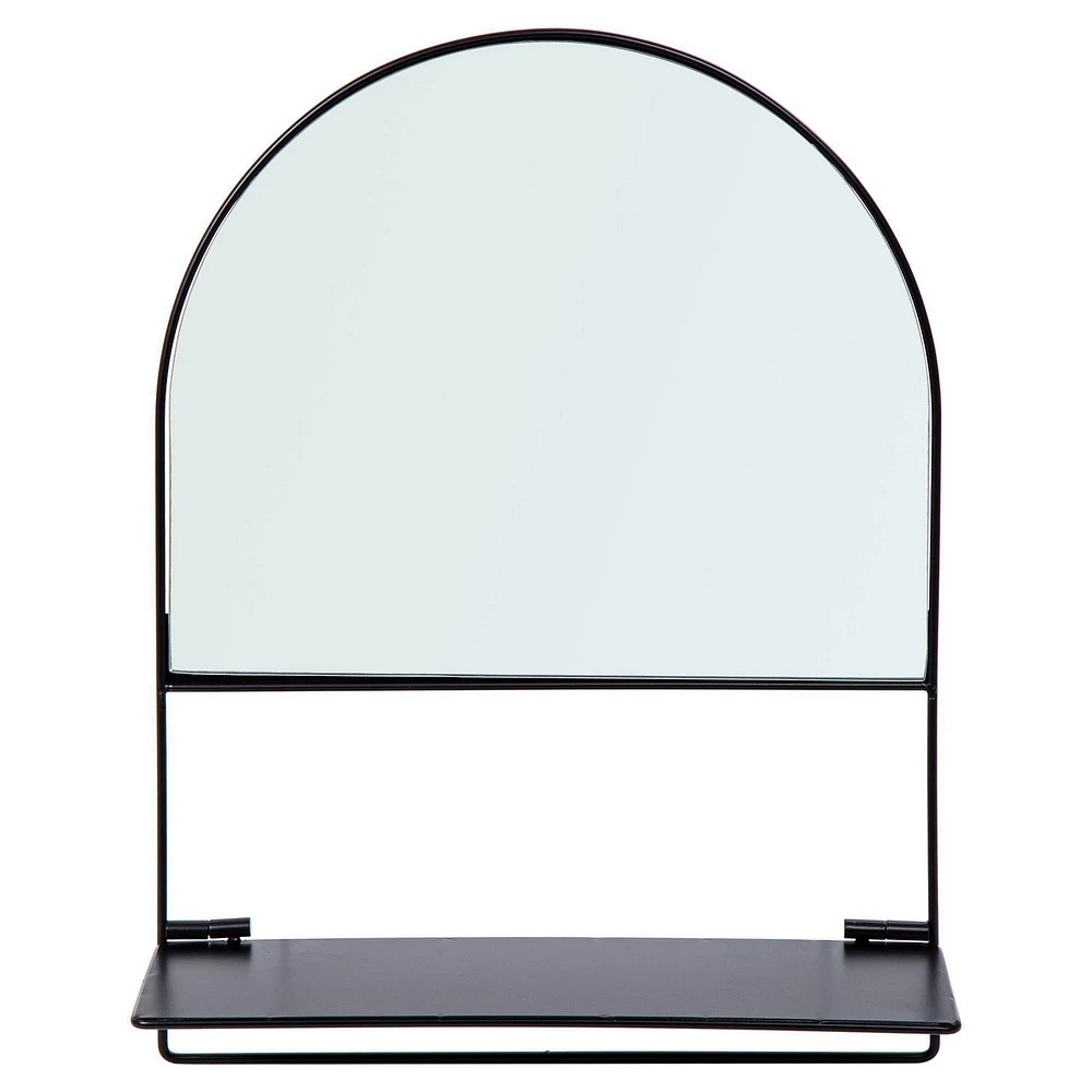 Truu Design Decorative Window Pane Metal Wall Mirror