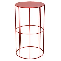 Truu Design Vibrant Pink Nesting Coffee End Tables