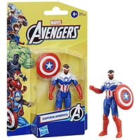 Marvel Avengers Epic Hero Series Captain America 4" Action Figure for Kids 4+