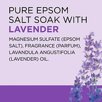 Dr Teal’s Salt Soak with Pure Epsom Salt, Soothe & Sleep with Lavender (Packaging May Vary), 1.36 kg/ 3lbs