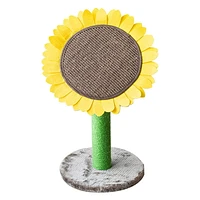 Catry Sunflower griffoir et lit pour chat avec jouet