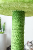 Catry Sunflower griffoir et lit pour chat avec jouet