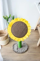 Catry Sunflower griffoir et lit pour chat avec jouet