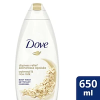 Dove Oatmeal & Rice Milk Body Wash