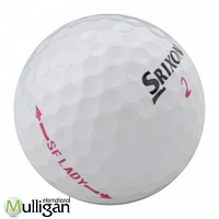 Mulligan - 36 Srixon Soft Feel Lady 5A Recycled Used Golf Balls, White