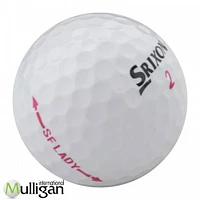 Mulligan - 36 Srixon Soft Feel Lady 4A Recycled Used Golf Balls, White