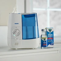 Vicks VWM845C Warm Mist Humidifier, Soothing warm mist