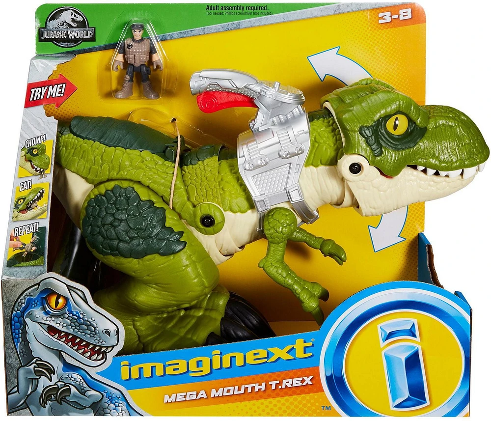 Imaginext Jurassic World Mega Mouth T.Rex