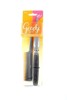 GOODY SSF STYLE TEASE AND LIFT VOLUME COMBO PACK (COMB & BRUSH), Combo (comb & brush)