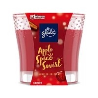 Glade® Scented Candle Air Freshener, Apple Cinnamon, 1 Piece