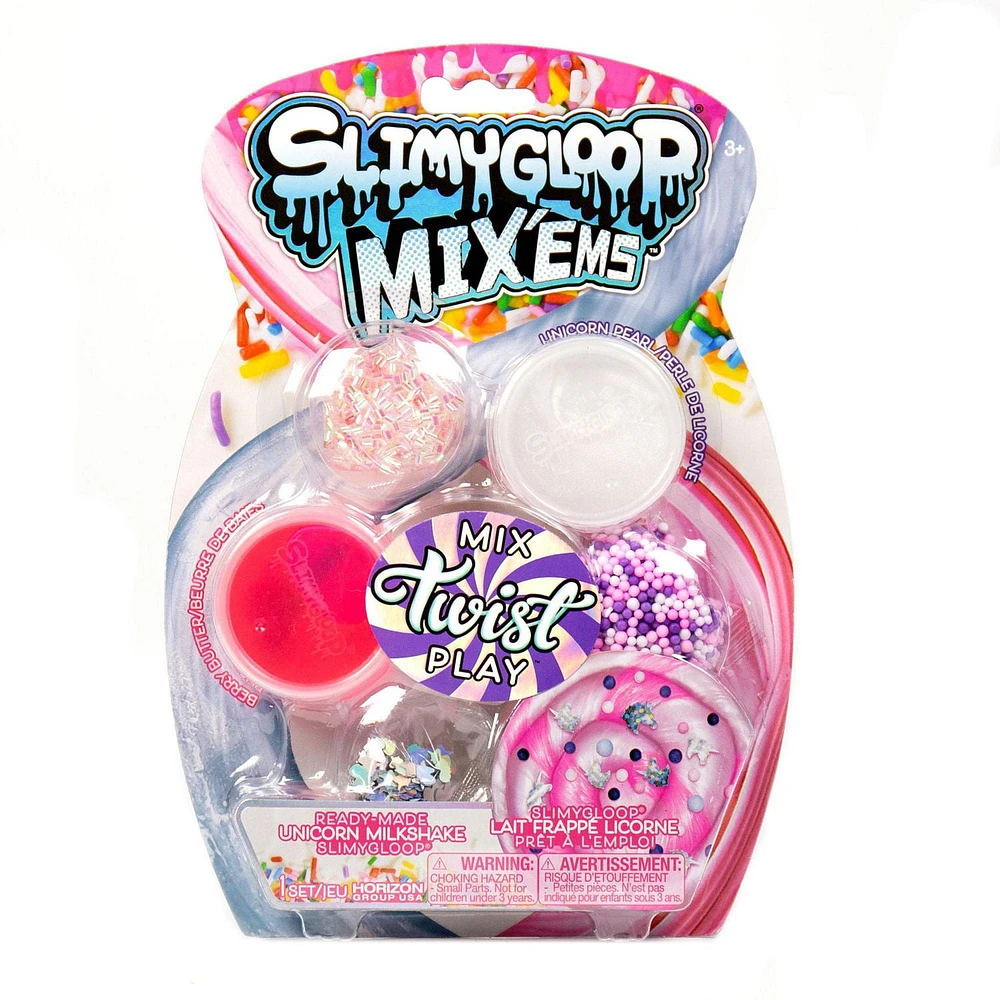 Unicorn Milkshake SLIMYGLOOP® Mix’EMS™ Twists, Age: 3+