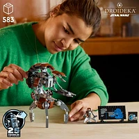 LEGO Star Wars Droideka Model for Build and Display, Collectible Brick Built Destroyer Droid Figure, Star Wars Fan Gift Idea for Adults or Any Collector, 75381, Includes 583 Pieces, Ages 18+