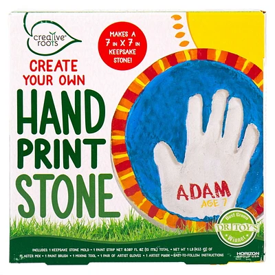 Create Your Own Handprint Stone, Age: 6+