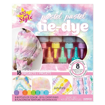 Pretty Pastel Tie-Dye, Tie-dye kit