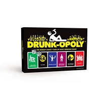 Drunk-opoly Adult Board Drinking Game, Outrageous and Messed Up Challenges, Dares, Remote Home Entertainment, Friends, Family, Potential Regrets The Next Morning