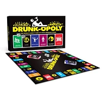 Drunk-opoly Adult Board Drinking Game, Outrageous and Messed Up Challenges, Dares, Remote Home Entertainment, Friends, Family, Potential Regrets The Next Morning