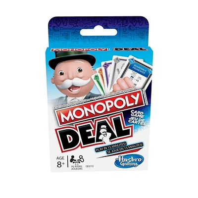 Hasbro Gaming Monopoly Deal Card Game, Ages 8 and up