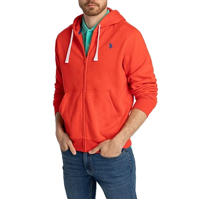 U.S. Polo Assn. Sweat à capuche en polaire pour hommes Sweatshirt à capuche