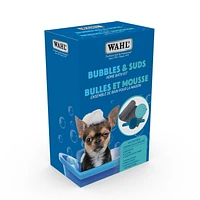 Wahl Dog Bathing Kit - Bubbles & Suds Set with Bath Brush, Lick Mat & Microfiber Towel for Stress-Free Grooming Model-59844
