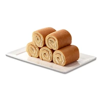 Quinn’s Maple Flavoured Swiss Rolls, 6 pieces, 400 g total
