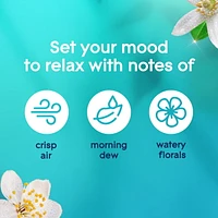Glade® Chandelle parfumée, Pétales et Gouttes de Rosée chandelle à une mèche