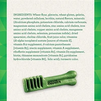 Gâteries dentaires naturelles pour chiens adultes Greenies Frais format MOYEN 12 Gâteries