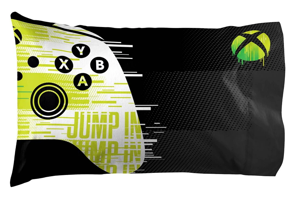 Xbox 2-Piece Twin/Full Reversible Comforter and Pillowcase Set, 100% Polyester