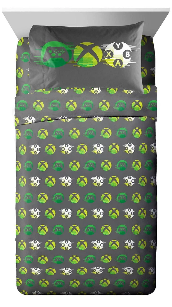 Xbox 3-Piece Twin Sheet Set, 100% Polyester