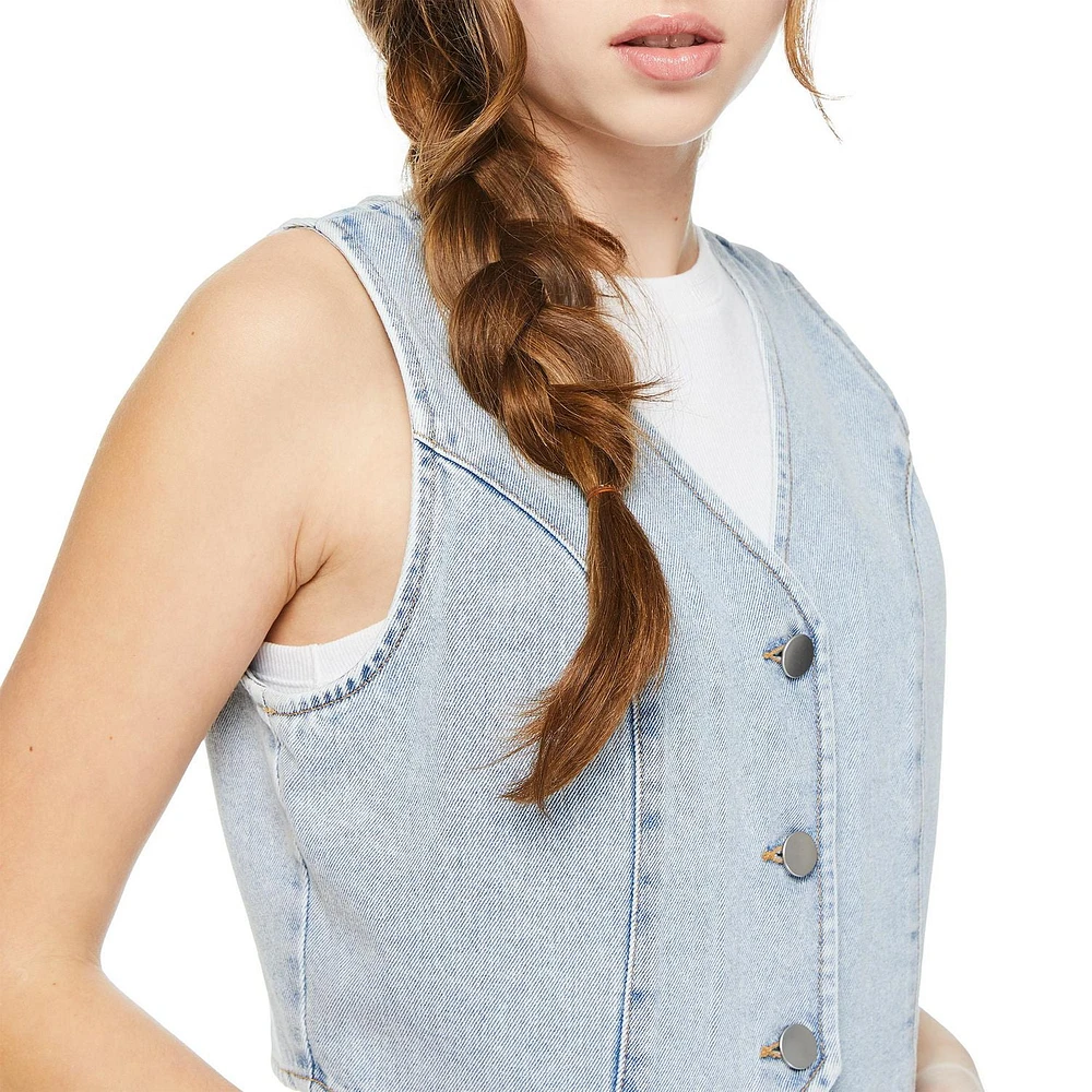 Veste en denim My Sister’s Closet pour filles