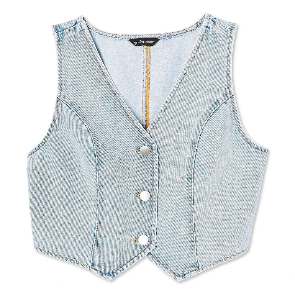 Veste en denim My Sister’s Closet pour filles