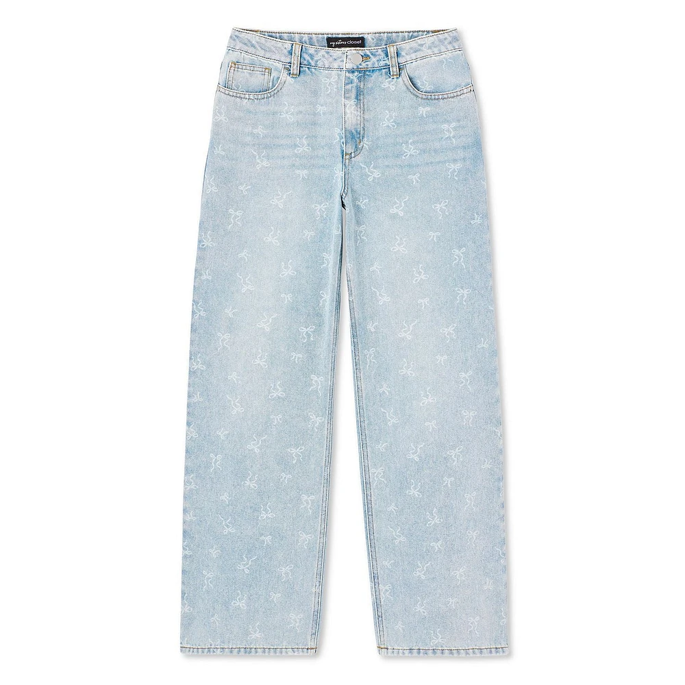 Jean à jambe large My Sister’s Closet pour filles