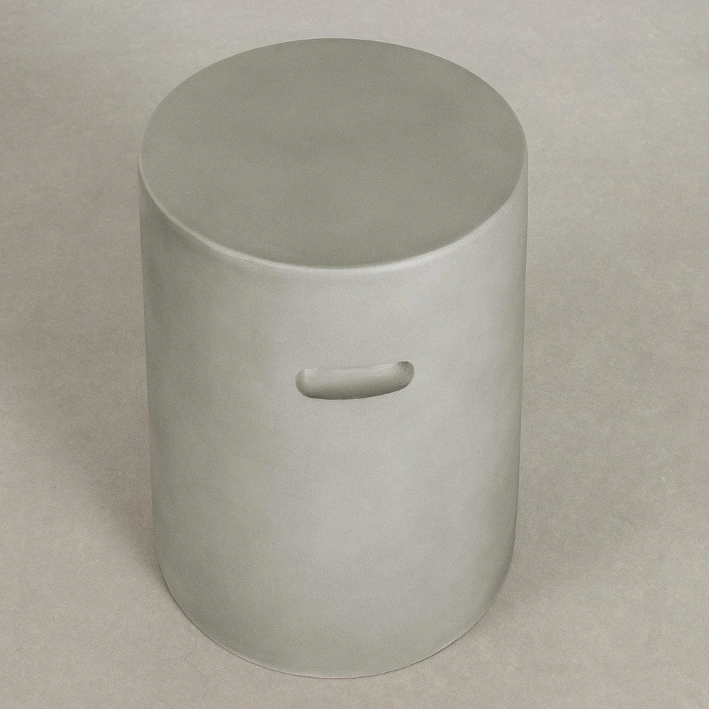 Cylindrical Outdoor Side Table from the collection Amalfi South Shore