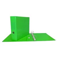 Pen + Gear 3” Deluxe View Vinyl Binder, O-Ring, GREEN